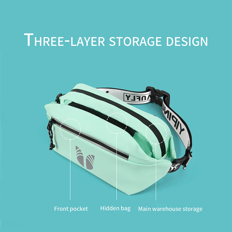 Outdoor Waist Belt Bag Portable Ultralight Waist Packs Phone Holder For Trailing Running Camping Bags For Male Women Fanny Pack