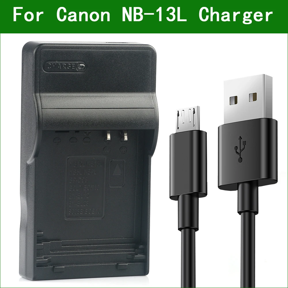 NB-13L NB13L NB 13L Digital Camera Battery Charger For Canon PowerShot SX620 SX720 SX730 SX740 HS G9 X Mark II, G7 X Mark III