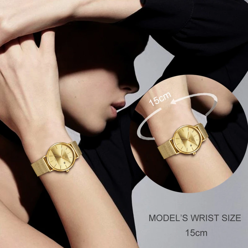 NAVIFORCE роскошные часы для пар простые кварцевые мужчин и женщин водонепроницаемые