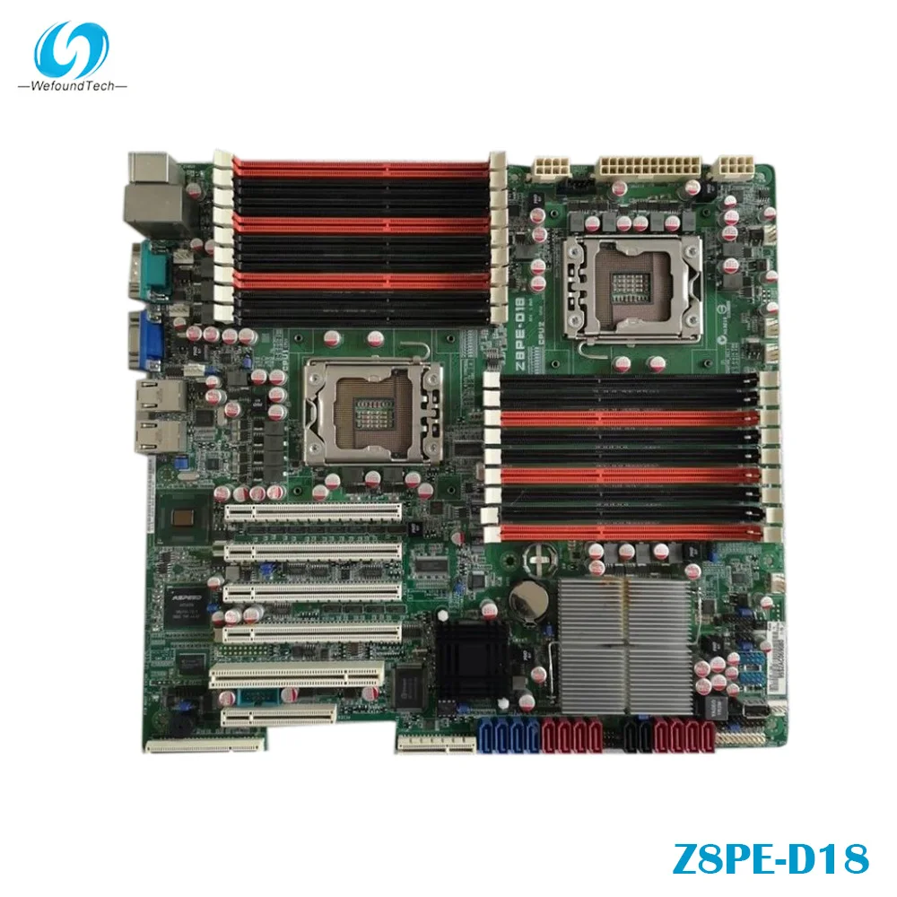 Материнская плата для серверной рабочей станции Asus Z8PE-D18 1366 X58 высокое качество