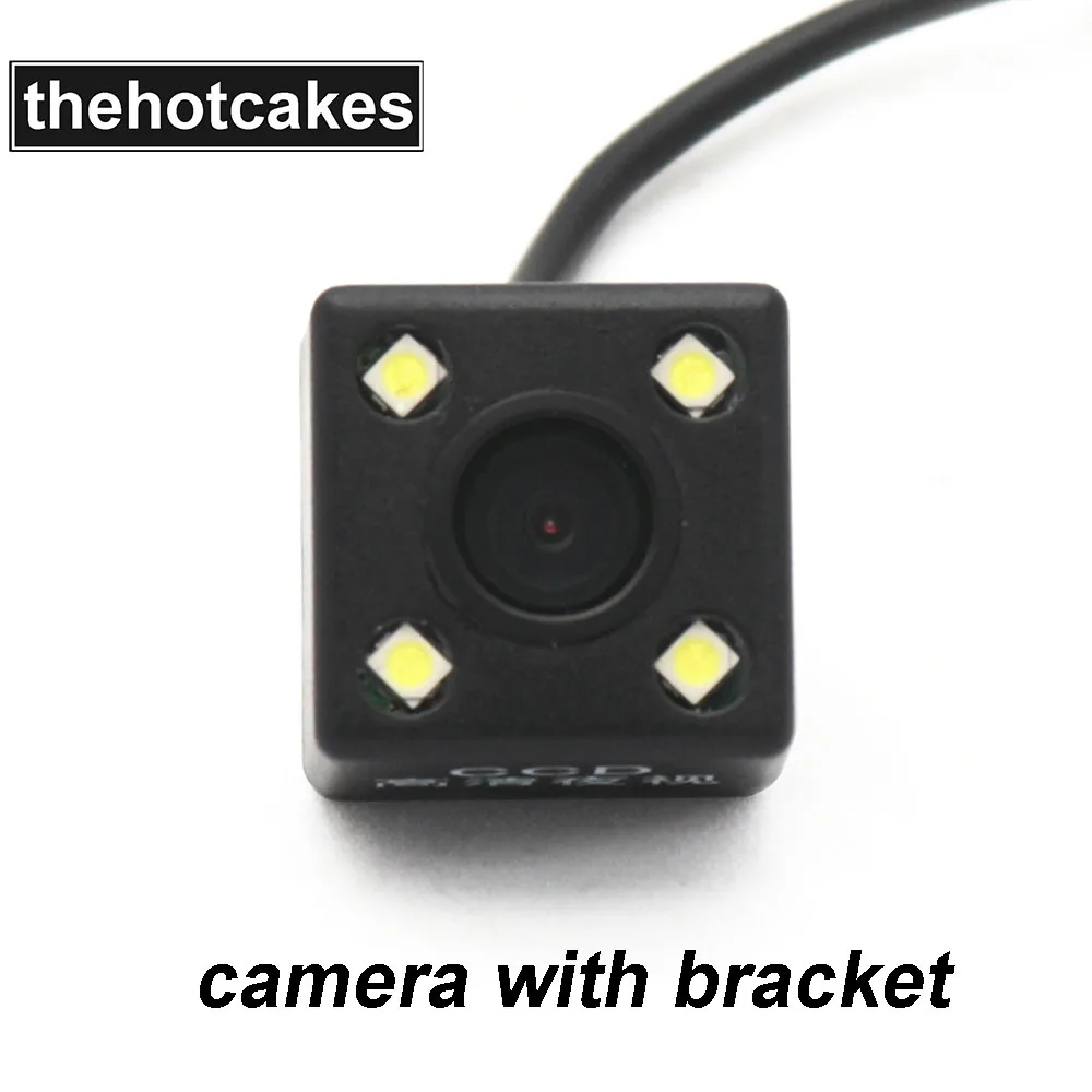 4 LEDS Camera Камера заднего вида для Chevrolet Монтана/Торнадо/Корса Утилита/утилита пикап 2003~ CCD камера ночного видения номерного знака - Название цвета: 4 LEDS Camera