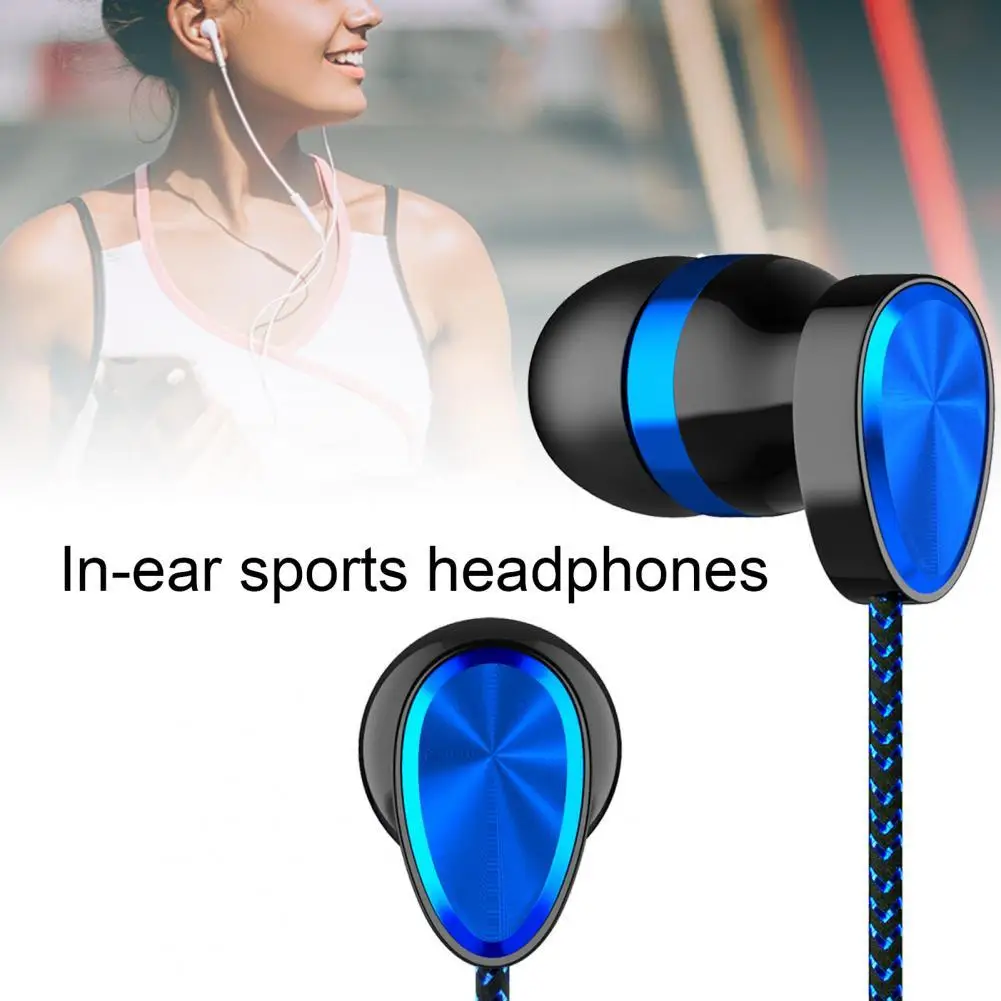 

Moving Coil + Moving Iron Dual Drivers 3.5mm In-ear Wired Headphones Heavy Bass Stereo Music Earphones Sports Earbuds With Mic