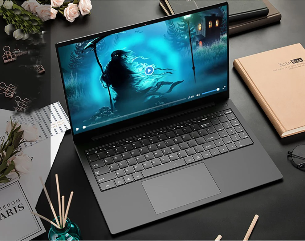 Ультратонкий ноутбук 15,6 дюймов Экран Celeron 3867U1920*1080 Дисплей пикселей 8 ГБ+ 512/256/128/64 жесткий диск игровой Тетрадь Windows10 ОС