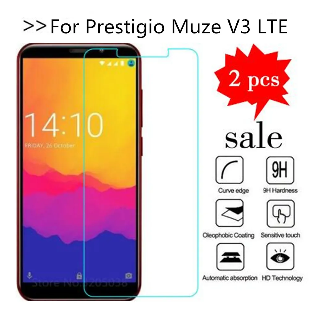 Закаленное стекло Prestigio Muze V3 LTE 9H Высококачественная защитная пленка
