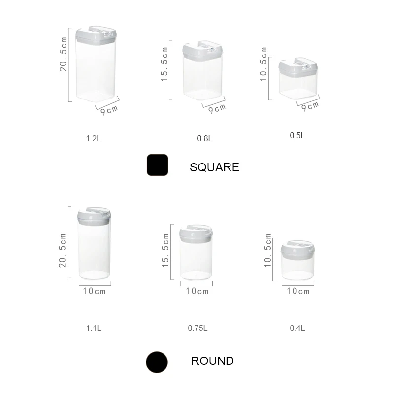 Кухонный Органайзер зерновая коробка вместительный герметичный контейнер для