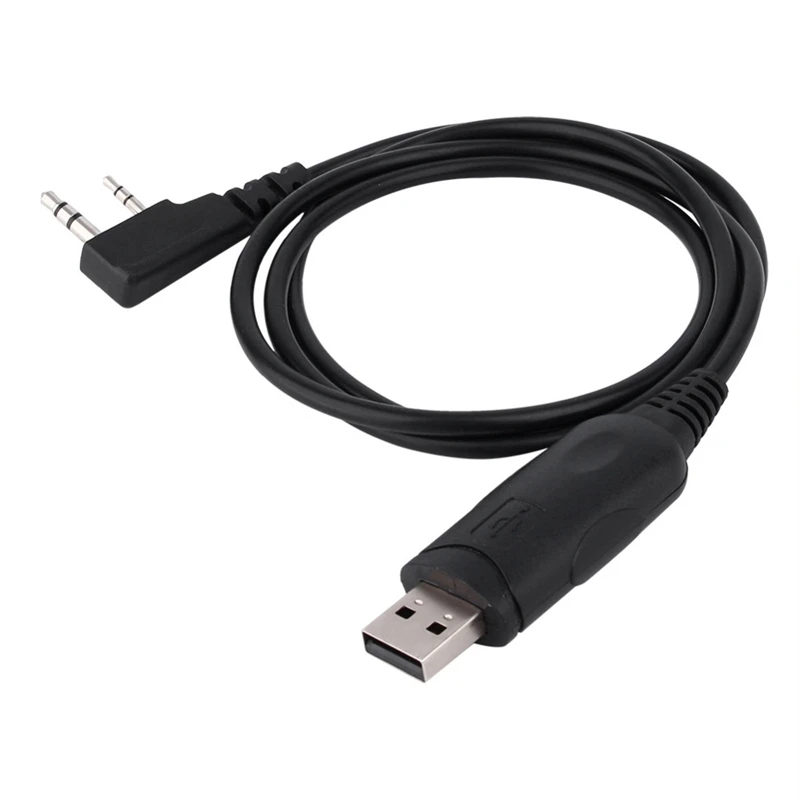 USB Programming Cable for Baofeng UV-5R 888S Kenwood Radio Walkie Talkie Accessories With CD Drive | Мобильные телефоны и
