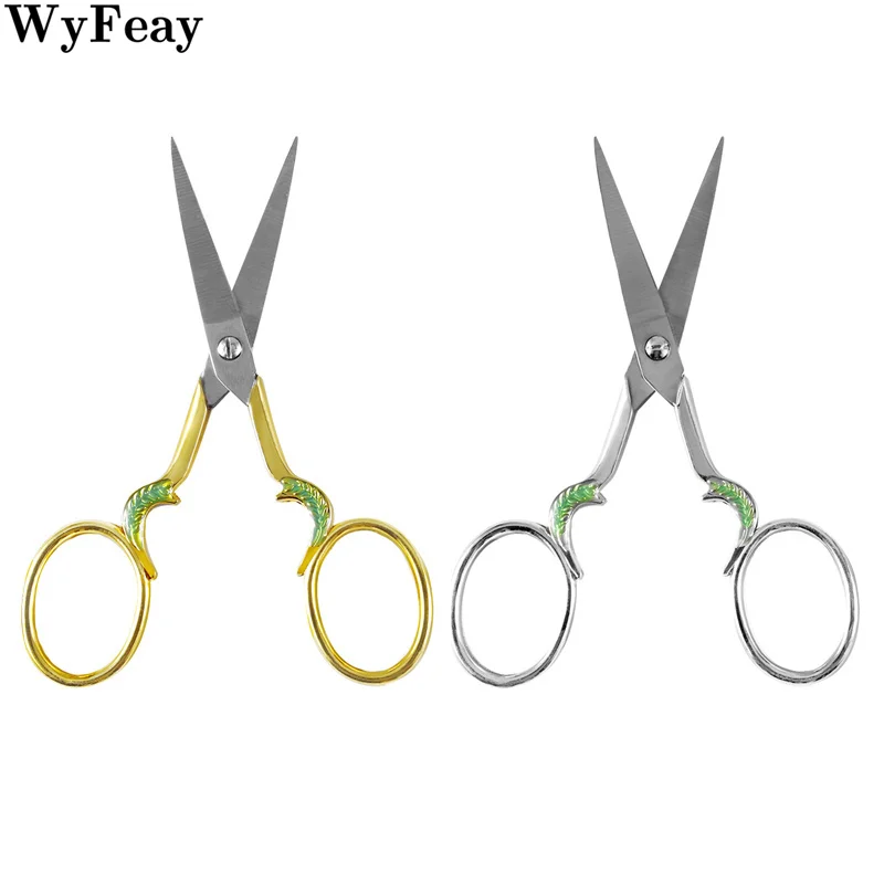 Европейские винтажные швейные ножницы Zakka для рукоделия в стиле ретро вышивки