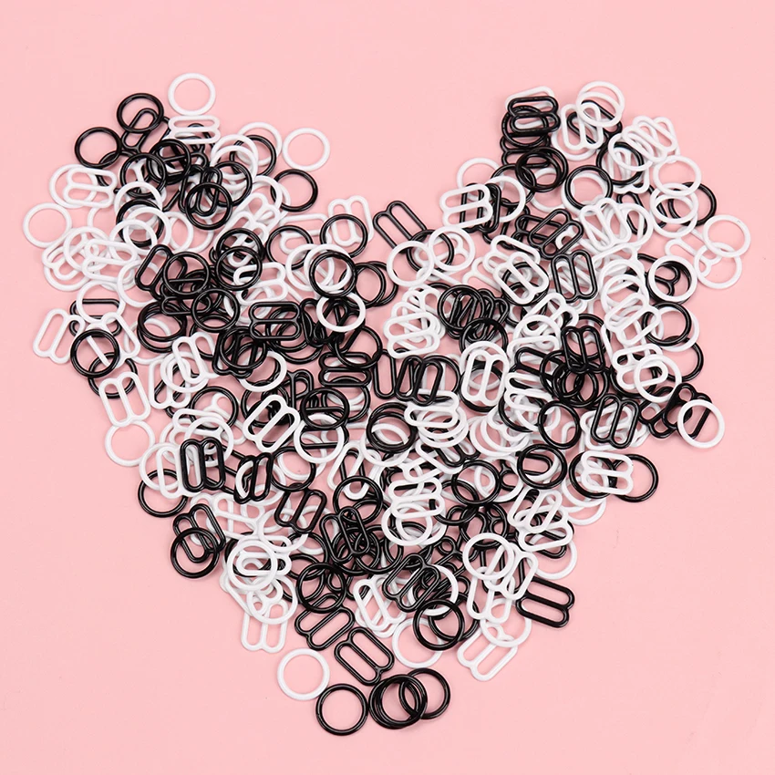 10 компл./лот (20 шт.) бюстгальтер кольца и слайдеры ремешок регулирующие пряжки