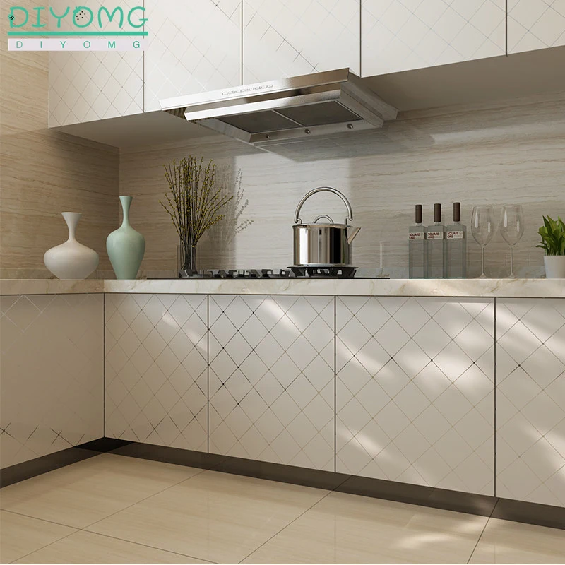 ТОЛСТАЯ ПВХ самоклеящаяся пленка для мебели шкафа наклейка Золотая краска