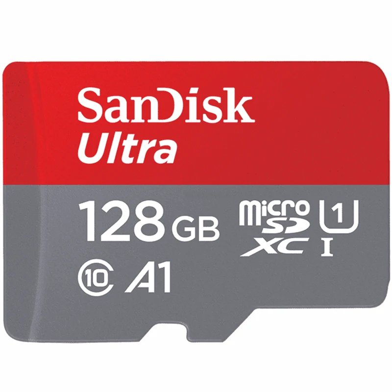 SanDisk MicroSD карта 128 Гб 64 Гб 32 Гб 16 Гб карта памяти Ultra SDHC/SDXC класс 10 A1 UHS-I 100 МБ/с./с TF флэш-карта cartao de memoria