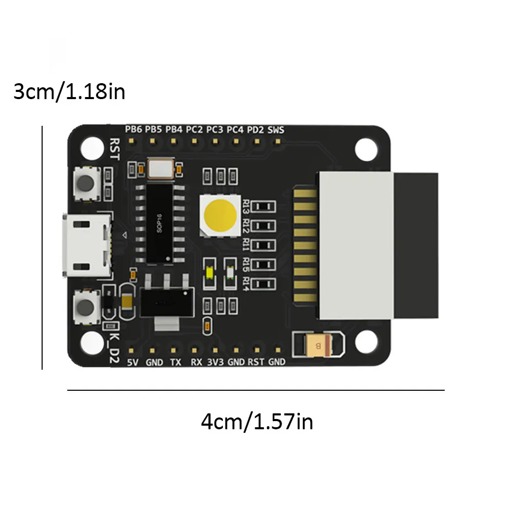 

2PCS Development Board Wireless 5.0 Transparent Transmission BLE Mesh Module TB-02 Tool