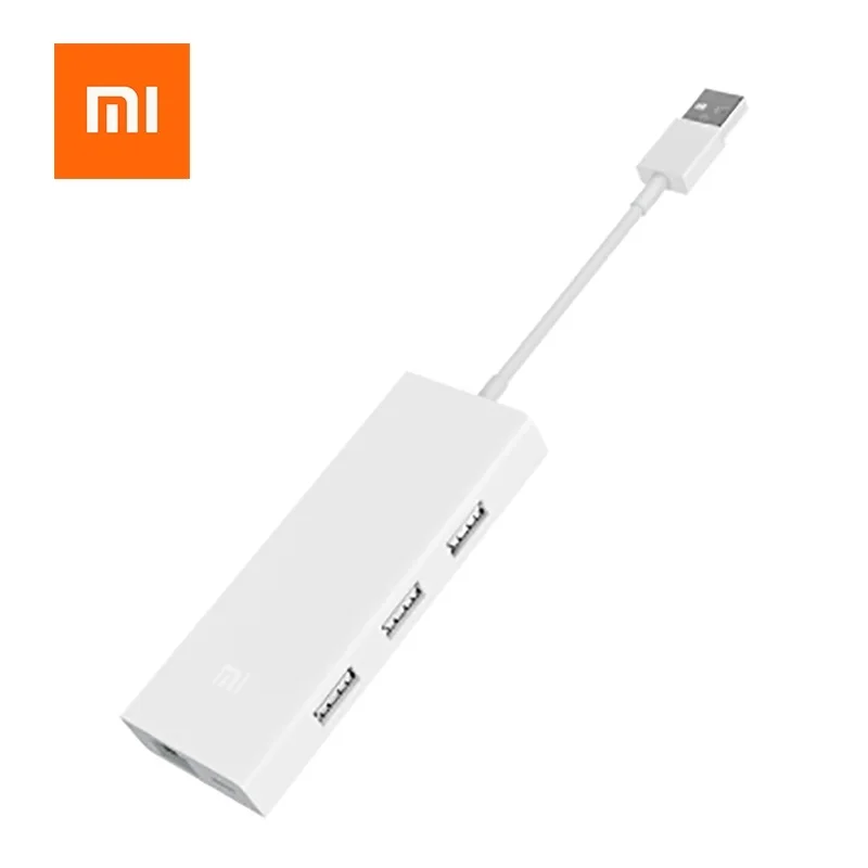 Xiaomi Оригинал MI USB3.0 гигабитный Ethernet мульти адаптер USB к RJ45 сетевой кабель