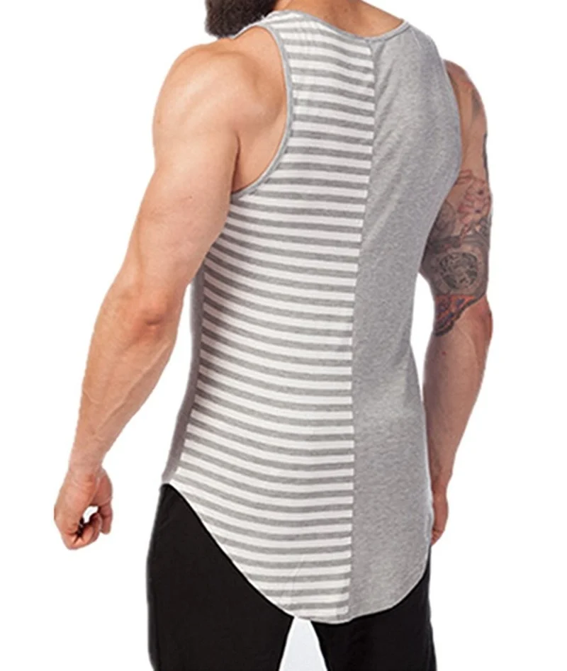 Одежда для фитнеса мужские топы на бретелях модная строчка мужская одежда 2020