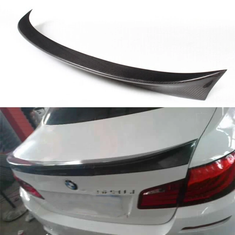 Задний спойлер из углеродного волокна для BMW F10 5 Series 520i 528i 535i 530i 525i AC style 2010 ~ 2015|rear