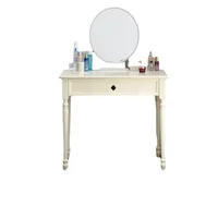 Modern Decor Tables Girl White Vintage Bedroom Minimalist Vanity Dresser Nordic Fashion Tocador Blanco Makeup Furniture OB50HZ