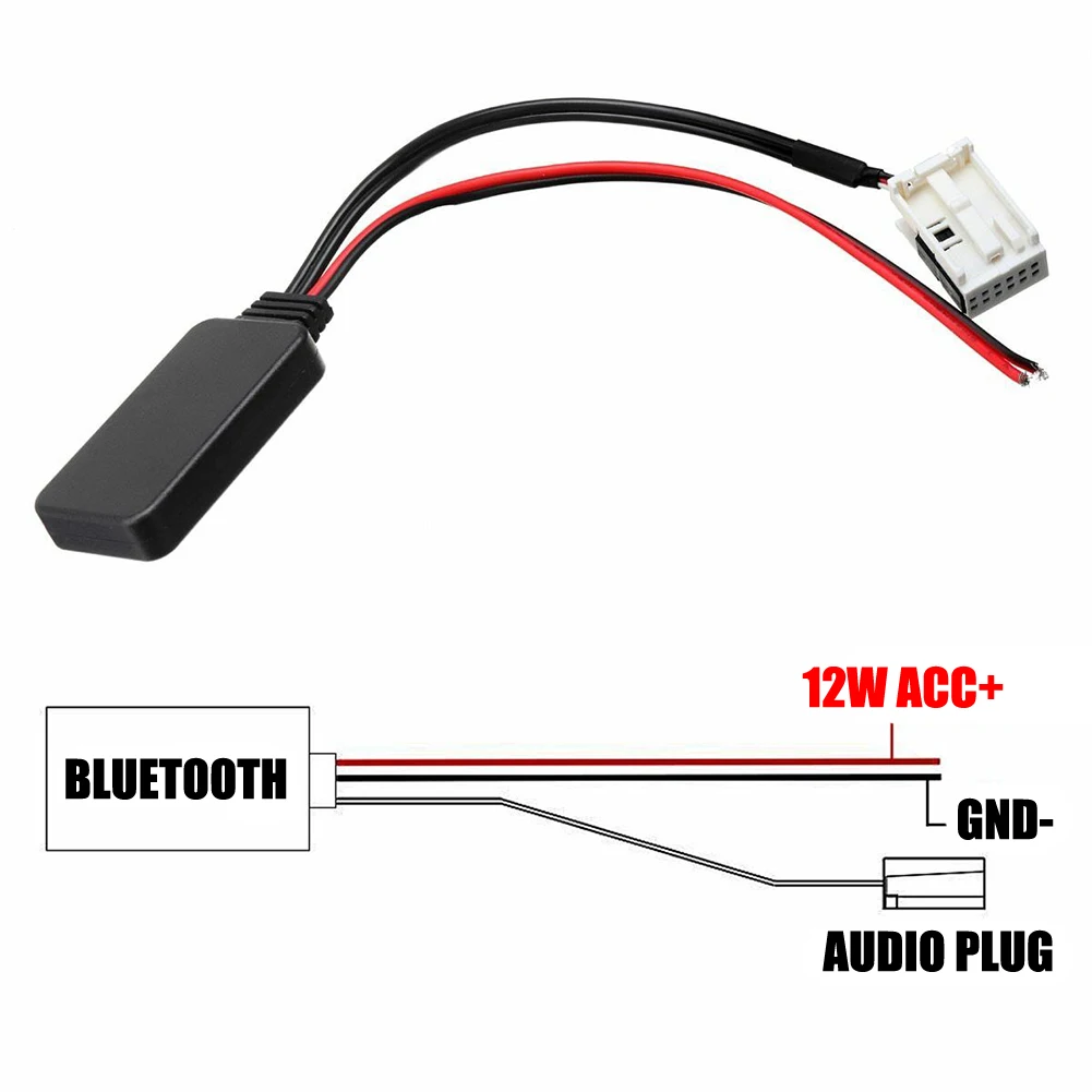 Bluetooth модуль Aux кабель для Peugeot 207 307 407 308 адаптер радио стерео беспроводные