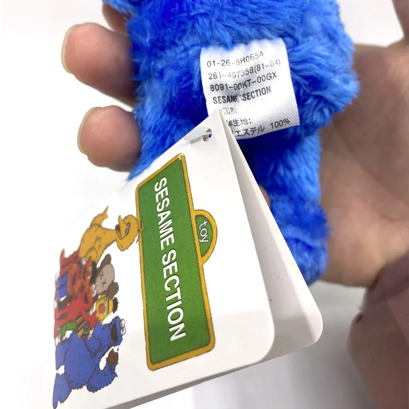 5 Style 15Cm Ins Sesame Street Elmo CookieMonster Erine Fashion Brand Bag Pendant Plush Doll School keychain | Игрушки и хобби