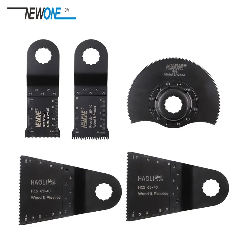 Высокое качество 5 шт. Осциллирующий многофункциональный инструмент пильные