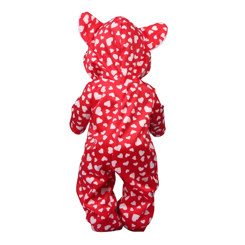 Комбинезон для кукол 18 дюймов с сердечком | Игрушки и хобби