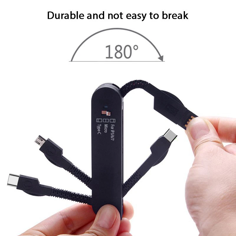 sindvor 3 in 1 type c charger adapter multi functional for xiaomi samsung usb c android phone tablet charging data transmission free global shipping