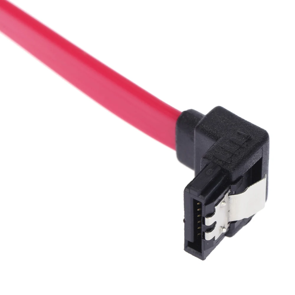 SATA 2 0 высокоскоростной прямой/правый угол разъем кабель для передачи данных Шнур