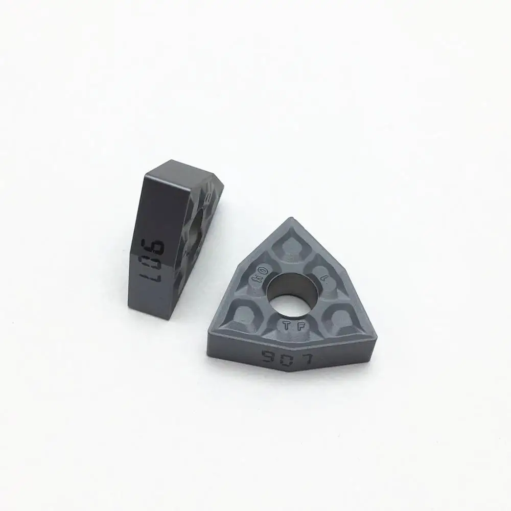 Токарный инструмент твердосплавный токарный резец WNMG080404 TF IC907 / IC908 WNMG080408