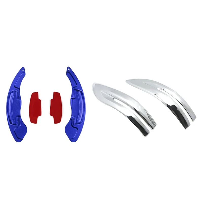 

Рулевое колесо переключения количество гребцов удлинитель с боковыми Зеркало заднего вида полоса крышка для Honda CR-V 17-20,10Th Gen Civic