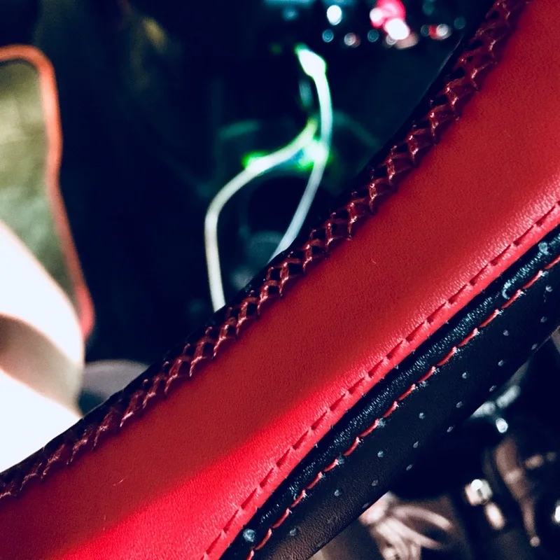 Чехол рулевого колеса автомобиля из натуральной кожи для BMW Mini Cooper Clubman F54 F55 F56 F57