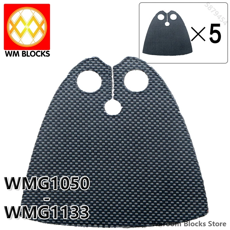 Поштучная продажа WM строительные блоки игрушки PG1050 ~ PG1133 совместимый плащ