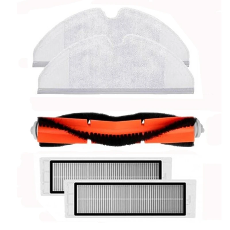 

for XiaoMi Mi Robot Vacuum Cleaner 2 Roborock S50 S51 Accessories Vacuum Cleaner Parts Washable HEPA Filter Main Brush