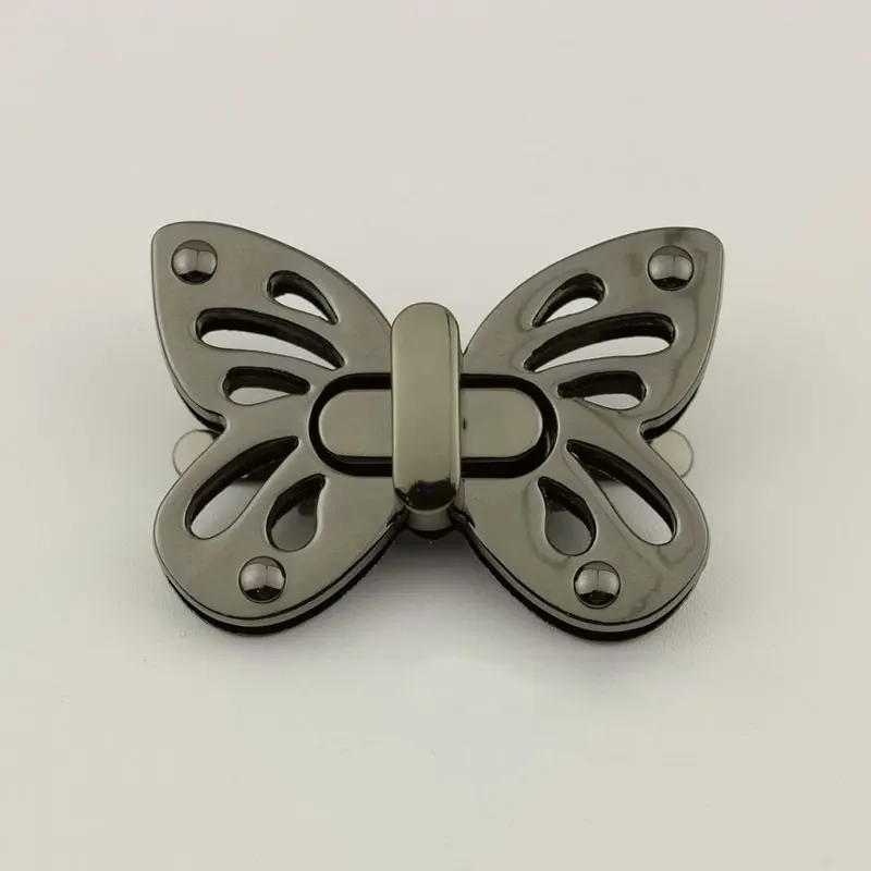 

Metal Butterfly Bag Turn Lock Twist Lock Clasp for Leather Craft Women Bag Handbag Shoulder Bag Purse DIY Hardware Accessories