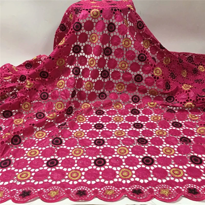 

New arrival bazin brode fabric luxury bazin broder 5yards nigerian lace fabric for party dress