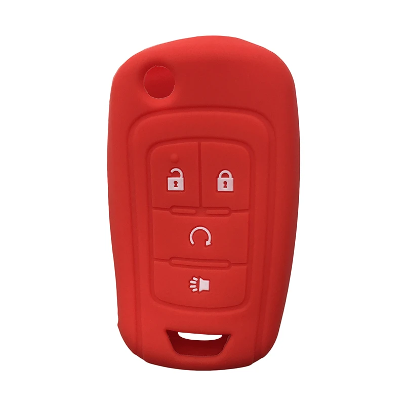 Чехол для автомобильного ключа из силикагеля защитный силиконовый чехол Chevrolet