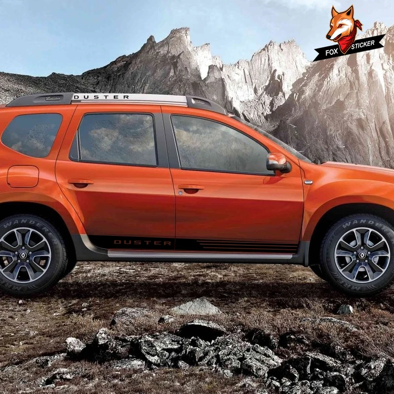 2 шт. виниловые наклейки на боковую дверь для dacia renault duster 2017 2019|Наклейки