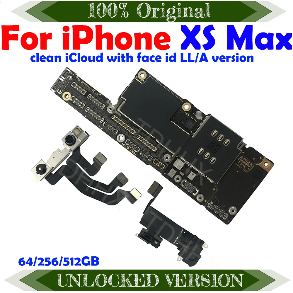 4G LTE для iPhone XS MAX материнская плата с чипами IOS поддержка Оригинал 6 5