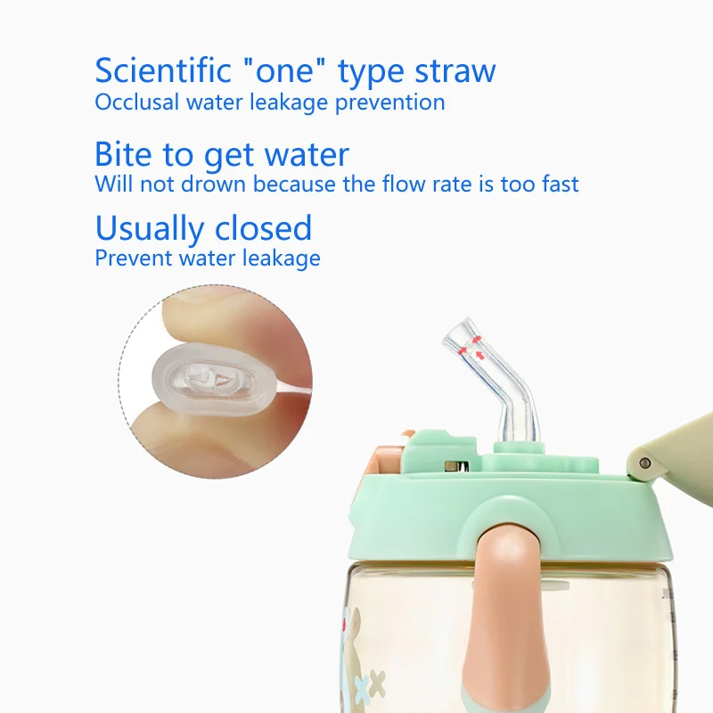 Детская бутылка для воды на заказ детская чашка-непроливайка обучающая Питьевая