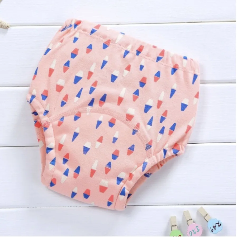 Детские многоразовые подгузники моющиеся тканевые хлопковые тренировочные