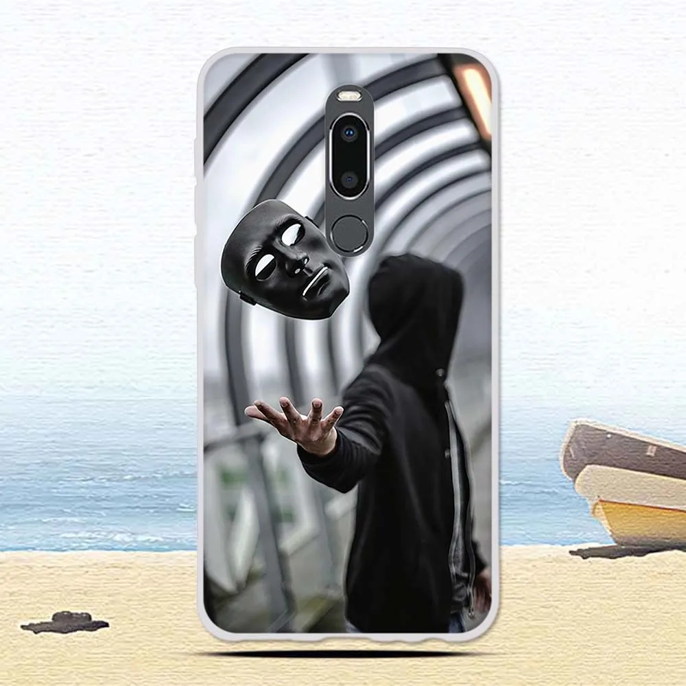 Чехол для Meizu X8 мягкий с рисунком из ТПУ силиконовый чехол тигром M8 Lite защитный