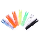 20 шт. стрелы ID 6,2 мм DIY Углеродные стекловолокно для стрельбы из лука, охоты, стрелы, аксессуары