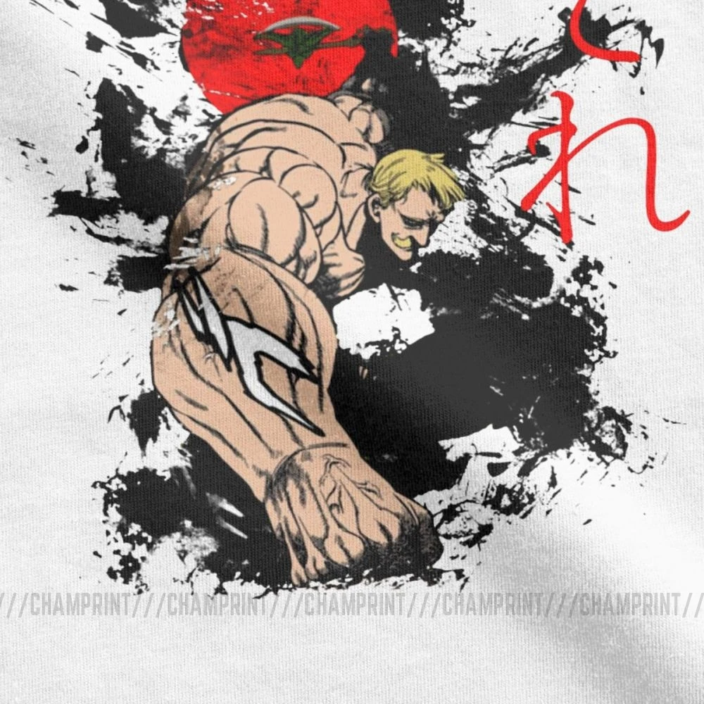 Повседневные мужские футболки с коротким рукавом The Seven Deadly Sins Escanor летние