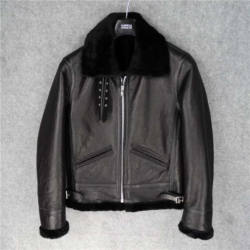 01684686 прочтите описание! Мужская зимняя куртка из натуральной овечьей кожи с