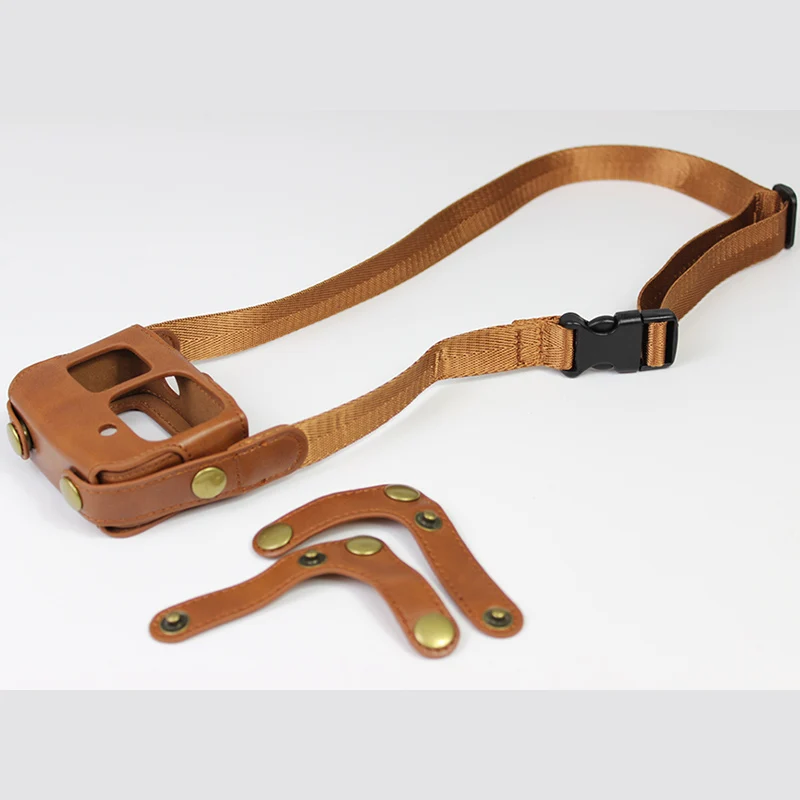 Защитный из искусственной кожи чехол сумка с плечевым ремнем шейный ремешок