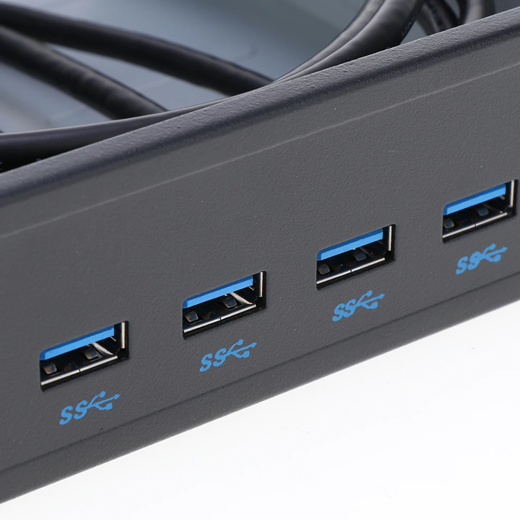 Оптический привод отсек 4 порта USB 3 0 концентратор адаптер с 20 Pin кабель заголовка