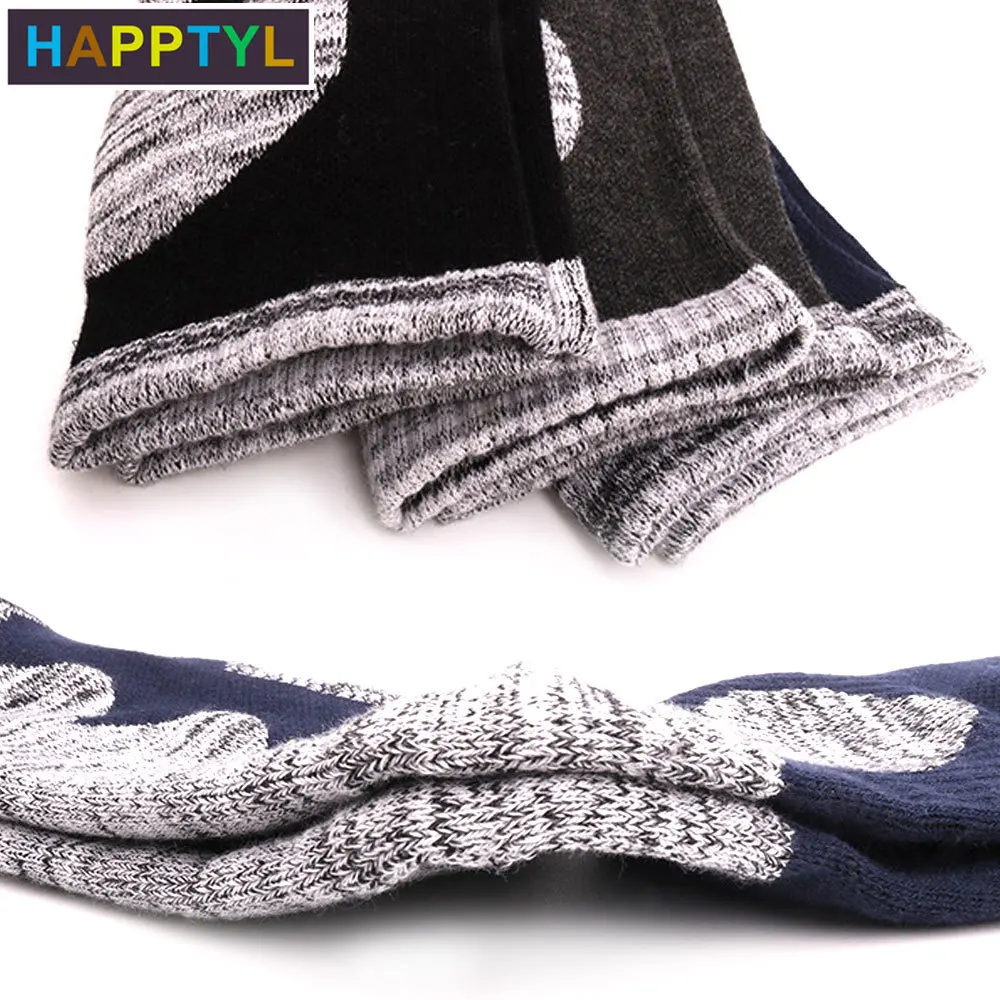 HAPPTYL 1 пара уплотненных лыжных носков для катания на лыжах сноуборде холодной