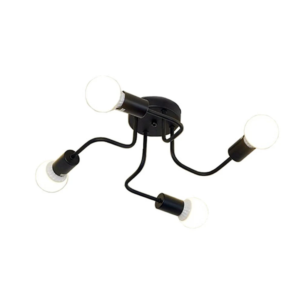 Светодиодный ные потолочные светильники 4 канала E27 винтовое основание