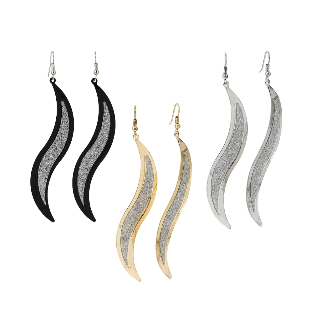 Простые винтажные преувеличенные большие золотые листья форма большой банан