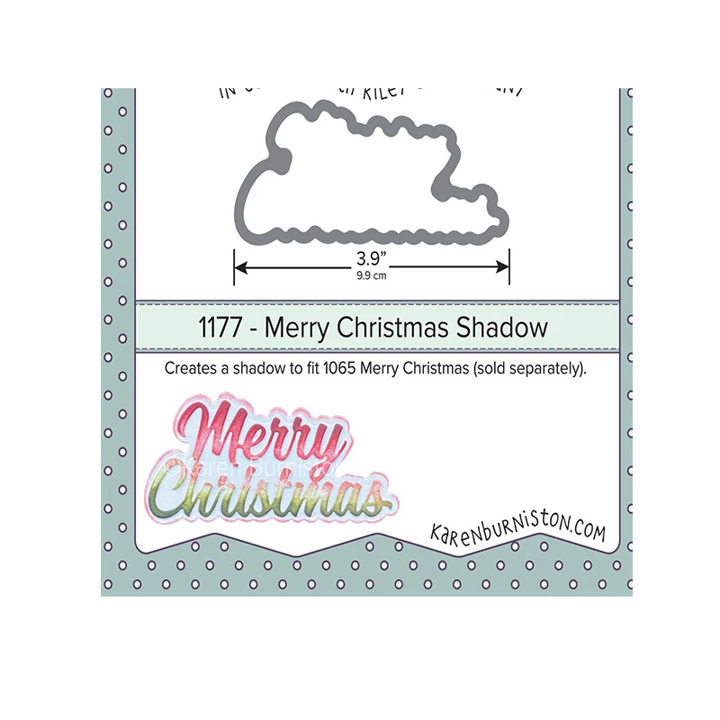 

Merry Christmas Shadow Metal Cutting Dies Clear Stamps and Die New Arrival Die Cut Stencils New Metal Hollow Cutter Scrapbooking
