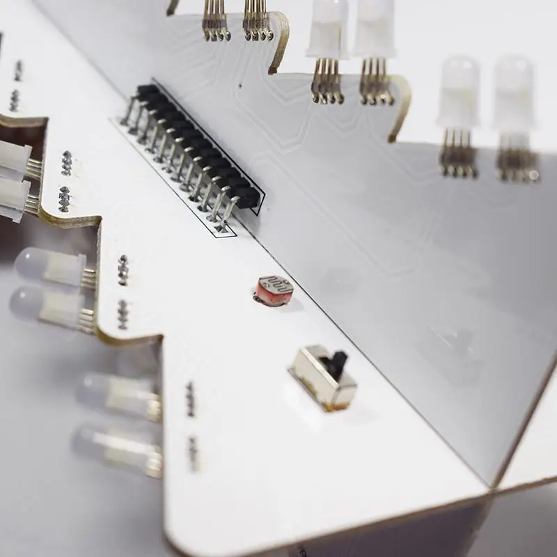 Рождественский подарок сделай сам светильник полный цвет светодиодный Большой