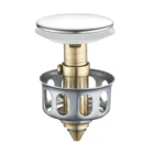 Универсальный умывальник отскок сливной фильтр для раковины стопор для раковины аксессуары для ванной пробка для ванной ловушка для волос кран