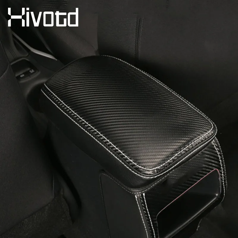 Hivotd автомобиль Подлокотник Крышка Интерьер Аксессуары защита центр консольная